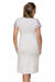 Elegant Maternity and Nursing Nightgown with Pleated Design