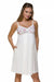 Maternity and Nursing Floral Chemise with Adjustable Straps