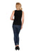 Elegant Heart-Shaped Neckline Ribbed Cotton Top - A Must-Have for Every Fashionista