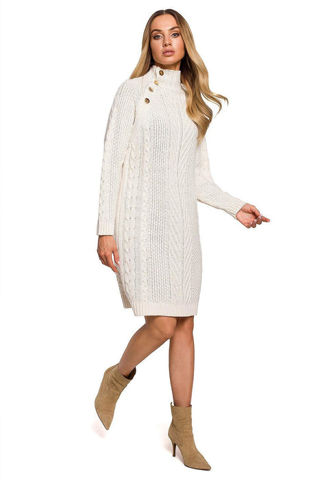 Elegant Turtleneck Knit Dress for Every Occasion