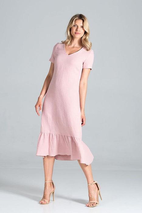 Elegant A-Line Midi Dress