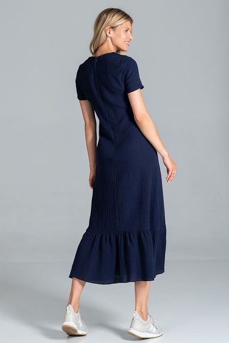 Elegant A-Line Midi Dress