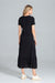 Elegant A-Line Midi Dress