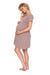 PeeKaBoo Nursing-Friendly Cotton Maternity Nightgown