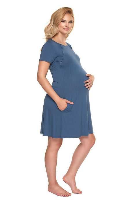 Maternity Breastfeeding Nightgown for Comfortable Sleep