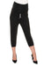 Ribbed Maternity Pants with Chic Side Pockets and Comfort Fit