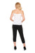 Ribbed Maternity Pants with Chic Side Pockets and Comfort Fit