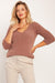 Sumptuous Fuzzy Knit Sweater for Chic Comfort