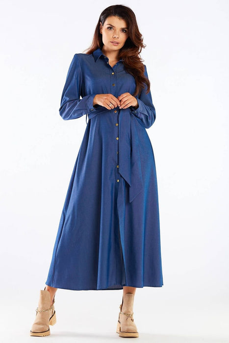 Elevated Casual Maxi Shirt Dress for Every Occasion