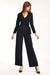 Chic Wrap Neck Jumpsuit