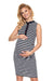 Breastfeeding-Friendly Sleeveless Daydress with Peekaboo Design