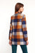 Chic Autumn Plaid Double-Breasted Coat for Effortless Style