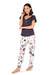 Peony Blossom Viscose Pajama Set