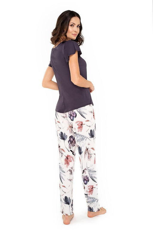 Peony Blossom Viscose Pajama Set