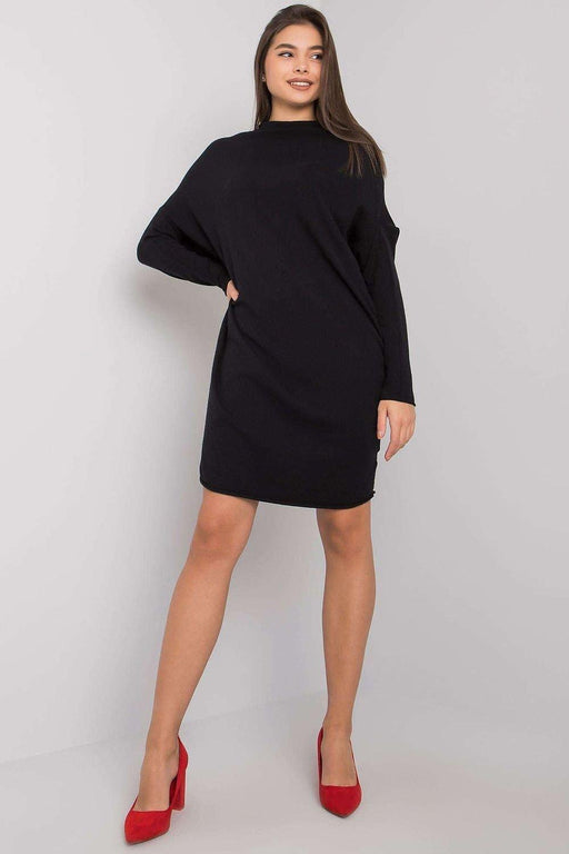 Black Long Sleeve Knit Dress for All Occasions