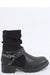 Elegant Eco-Friendly Boots with Chic Snake Skin Design - Model 160285