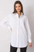 Chic White Long Sleeve Button-Up Shirt for Women