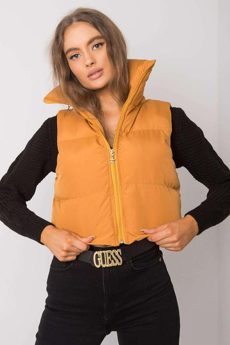 Sophisticated Ecru Hooded Gilet for Every Season