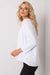 Everyday Elegance White Cotton Blend Blouse