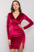 Velvet Elegance Mini Dress