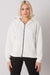 Chic Quilted Ladies' Zip-Up Hoodie