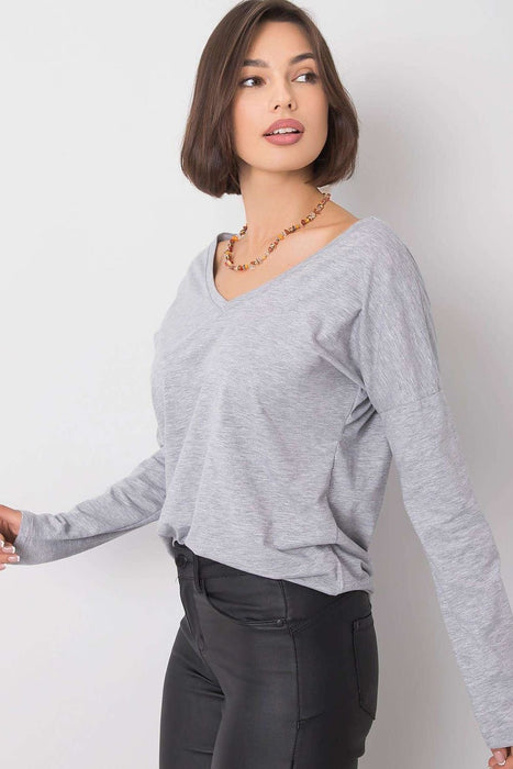 Stylish V-Neck Cotton Top