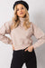 Stylish Women's Turtleneck Sweatshirt