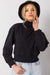 Stylish Women's Turtleneck Sweatshirt