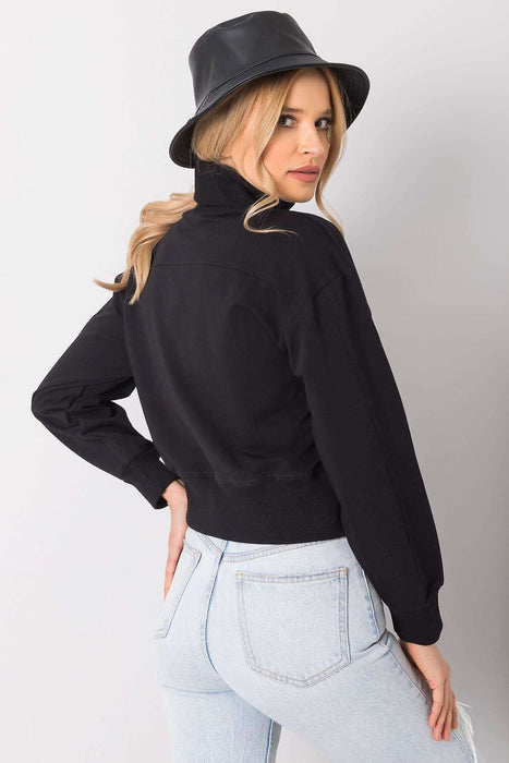 Stylish Women's Turtleneck Sweatshirt