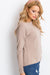 Chic Long Sleeve Cotton Top