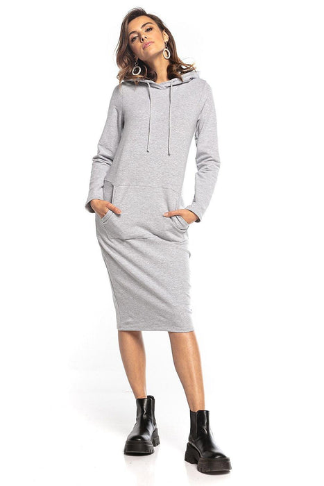 Sporty Chic Hoodie Dress