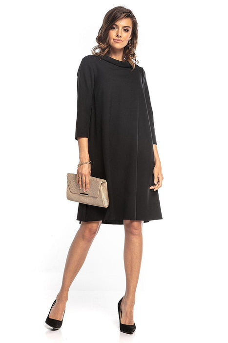 Timeless Elegance Trapeze Midi Dress - Inspired by Jackie Kennedy's Iconic Style