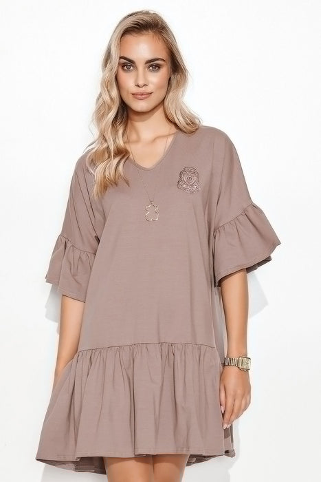 Makadamia Bliss Oversized Knit Dress