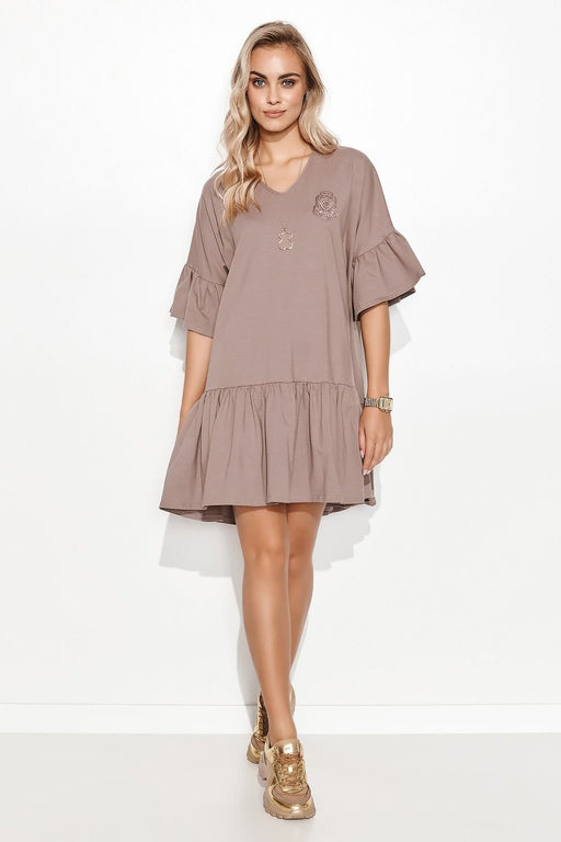 Makadamia Bliss Oversized Knit Dress