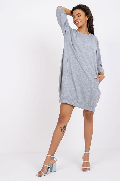 Effortless Elegance Cotton Daydress with Practical Pockets