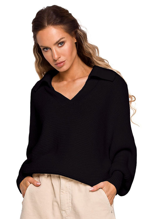 Elegant Oversized Knit Pullover