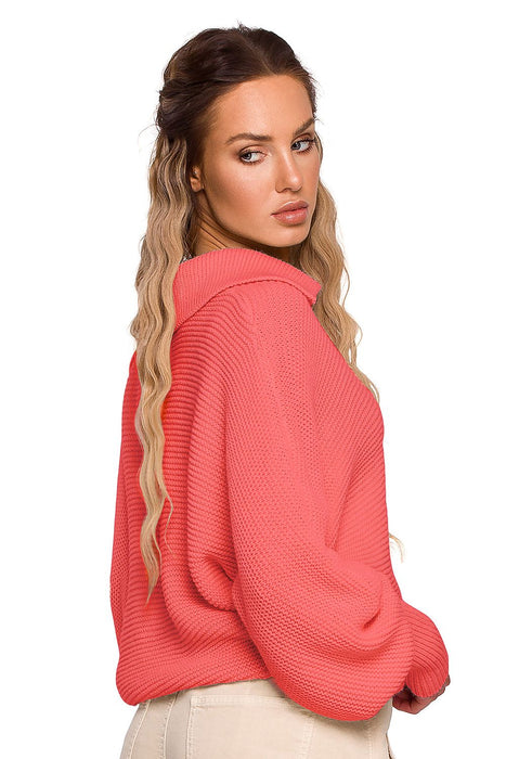 Elegant Oversized Knit Pullover