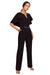 Elegant Cape-Style Jumpsuit