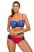 Sophisticated Adjustable Bikini Set with Push-Up Support