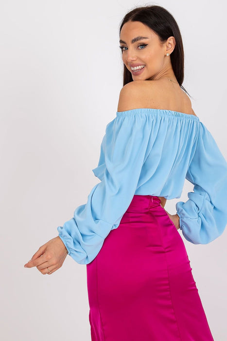 Chic Off-Shoulder Summer Blouse by Italy Moda