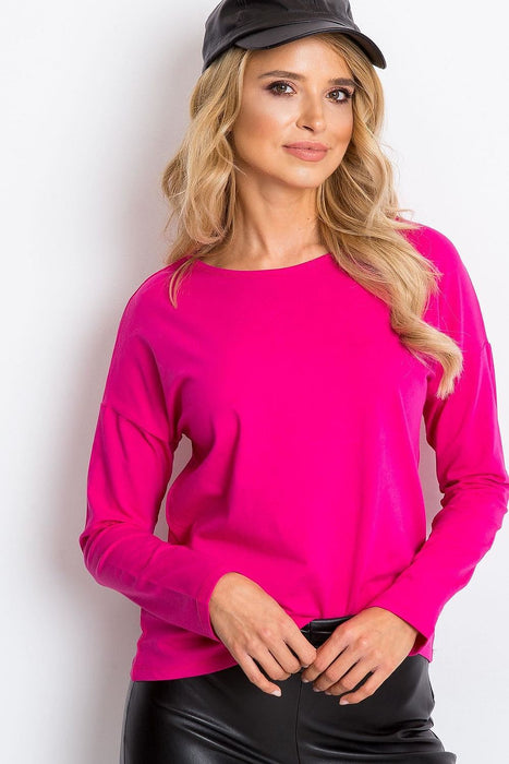 Chic Long Sleeve Cotton Top