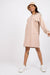 Casual Long Sleeve Pocket Dress