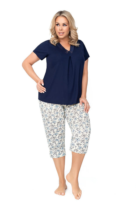 Charming Floral Plus Size Sleep Set