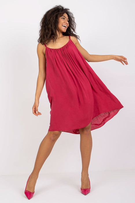 Summer Serenity Strapless Viscose Dress