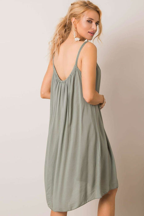 Summer Serenity Strapless Viscose Dress