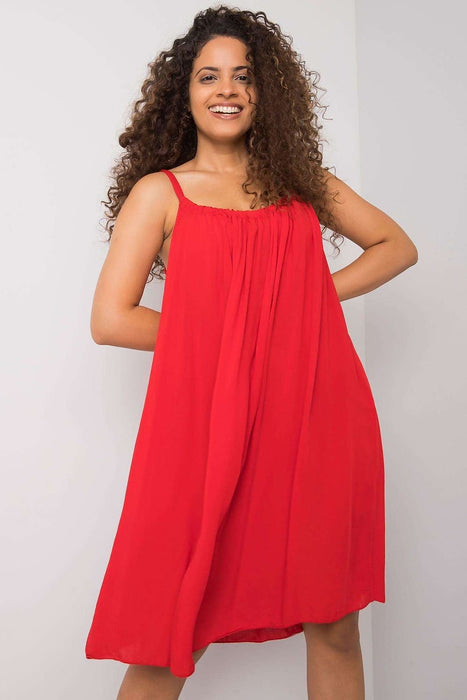 Summer Serenity Strapless Viscose Dress