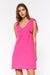 Elegant V-Neck Cocktail Dress with Adjustable Sash: Your Ideal Evening Attire