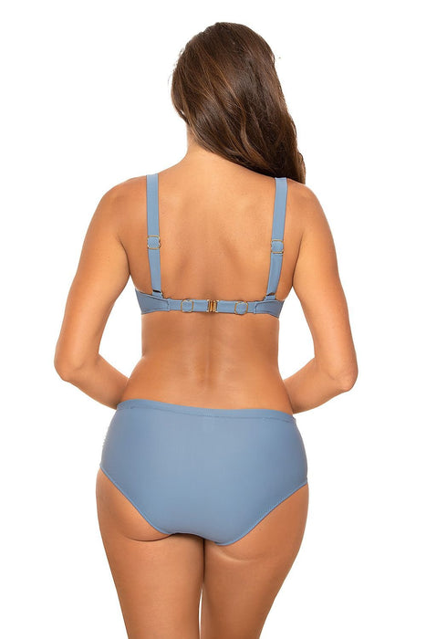 Sporty Marko Luxe Two-Piece Swimsuit Made from Italian Carvico Fabric