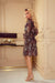 Elegant Leopard Print Chiffon Dress: Ideal for Every Event