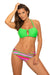 Stylish Two-Piece Swim Set for Small to Medium Busts